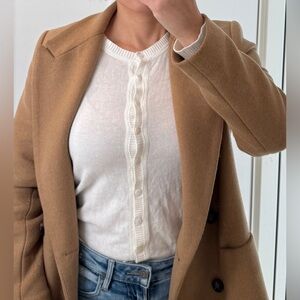 Tex by Max Azria classic button knit cardigan